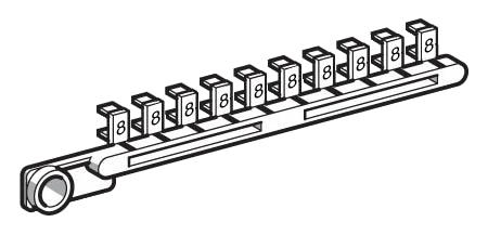 Купить SE Лента маркировки наборной с цифрой 8 (упак.=10 шт.) AB1R8