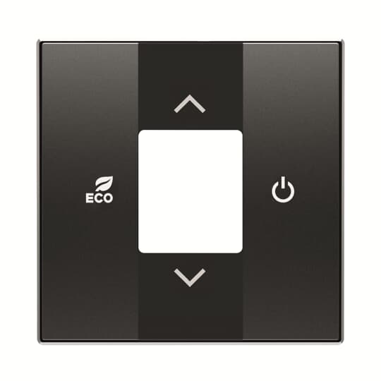 ABB SKY Черный бархат Накладка терморегулятора free@home 2CLA854060A1501