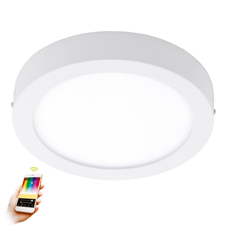 Eglo 96669 Светодиодная накладная панель FUEVA-C умный свет connect, 15,6W (LED), 225, H35, 2000lm Eglo 96669 Светодиодная накладная панель FUEVA-C умный свет connect, 15,6W (LED), 225, H35, 2000lm