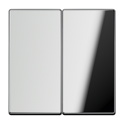 JUNG LS 990 Блестящий хром Клавиша 2-ая GCR2995