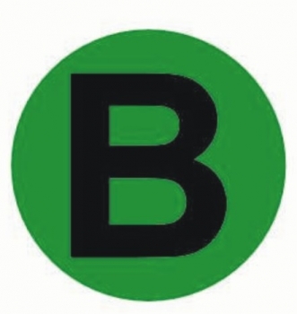 EKF PROxima Наклейка "B" d=20мм