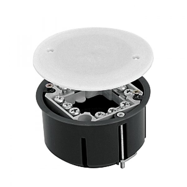 EKF PROxima Коробка универсальная КМП-020-027 с металлическими лапками, клеммником и крышкой (80х45)