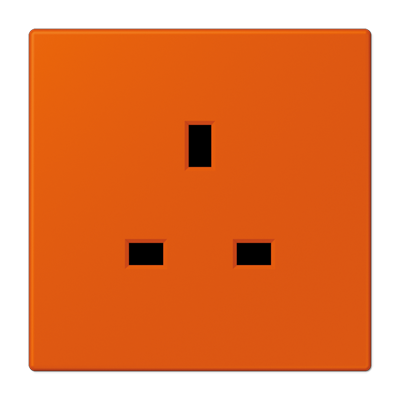 JUNG Накладка для механизма розетки арт. 3521EINS дюропласт Les Couleurs® Le Corbusier LC2521P4320S