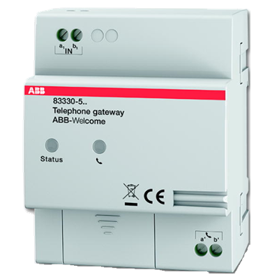 ABB Шлюз для подключения проводного телефона к домофону, 4U 2TMA020150H0007