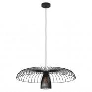 Eglo 390216 Подвесной потолочный светильник HL/1 E27 Ø770 black 'CHAMPERICO'