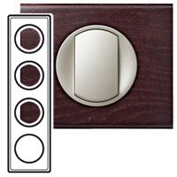 Купить Legrand Celiane Венге Рамка 4-ая (2+2+2+2 мод) 069204