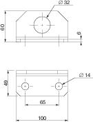 Купить SE 4 Подъемные проушины NSYSFELB