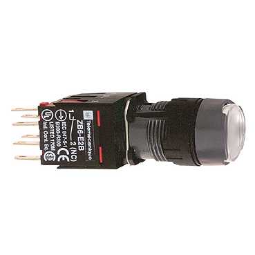 Купить SE Кнопка 16мм 12-24В белая XB6AW1B1B