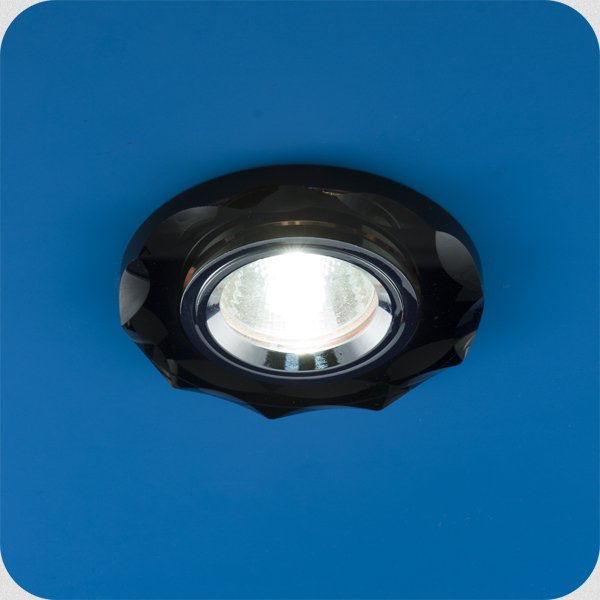 Italmac Bohemia 51 22 71  Светильник из стела серое зеркало MR 16