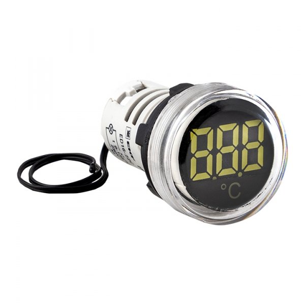 EKF PROxima Индикатор значения температуры белый ED16-22С