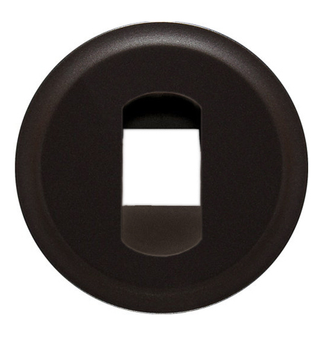 Legrand Celiane Графит Накладка аудиорозетки 1-ой 064940