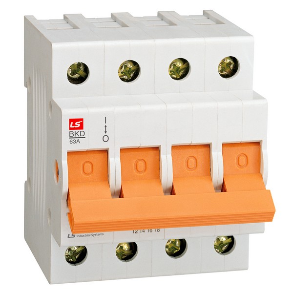 LSIS Выключатель разъединитель BKD 4P 40A 061403678B