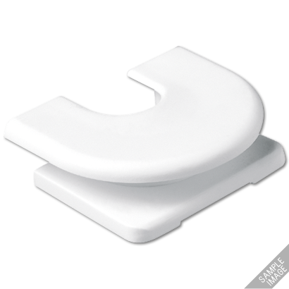 JUNG Ввод для кабелей и миниканалов коричневый 11BR