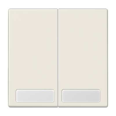 JUNG Клавиши для сдвоенной кнопки BCU  поле для надписи, и индикатор, слоновая кость LS995NA