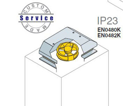ABB IS2 Кожух с вентилятором на крышу 230В-50/60Гц IP43 EN0480K