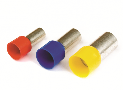 DKC Наконечник-гильза 8 мм с изолир.фланцем 0,50 кв.мм белый (НШВИ)