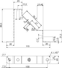 Купить SE Sarel Комбинированный опорный кронштейн NSYETF
