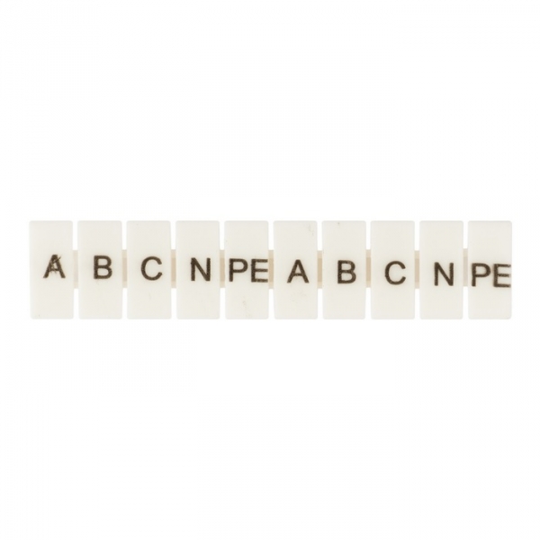 EKF PROxima Маркеры для JXB-ST 4 с символами "A, B, C, N, PE" (10 шт.)