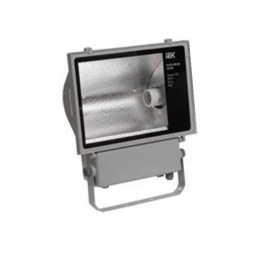 Купить IEK Прожектор ГО03-400-01 400Вт E40 серый симметричный IP65