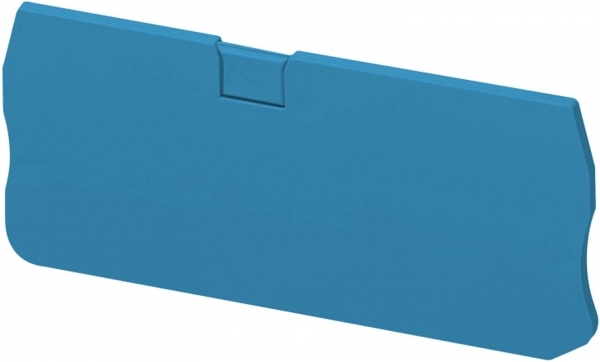 SE Торцевая крышка шир. 2,2мм, 4тчк, синяя, для пруж.клемм NSYTRR24, NSYTRP24 NSYTRACR24BL