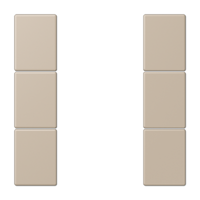 JUNG Набор накладок 3 группы для модулей F50 термопласт Les Couleurs® Le Corbusier LC503TSA32142