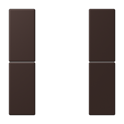 JUNG Набор накладок 2 группы для модулей F50 термопласт Les Couleurs® Le Corbusier LC502TSA4320J