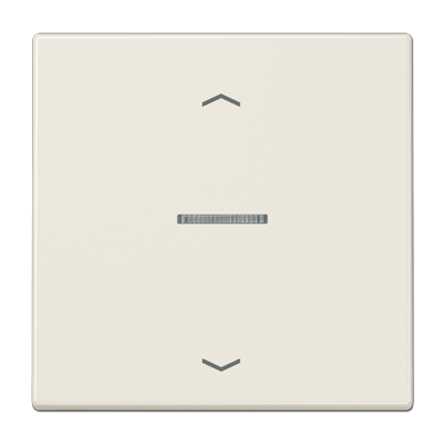 JUNG Клавиша для KNX кнопки, 1 группа, с окошком и символами"стрелки" дюропласт слоновая кость LS101KO5P