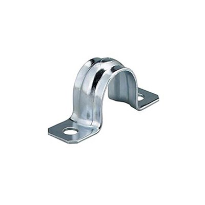 Скоба СМД 19-20 , двухлапковая для металлорукава, ø15 мм, 100 шт./уп. Rexant 28-1023-1