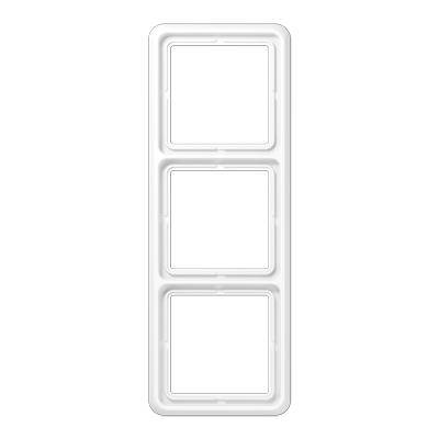 JUNG CD Белая Рамка 3-ая ударопрочная ударопрочная CD583WUWW