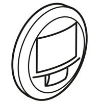 Купить Legrand Celiane2 Белый Накладка датчика движения (механизм 67026) 068026