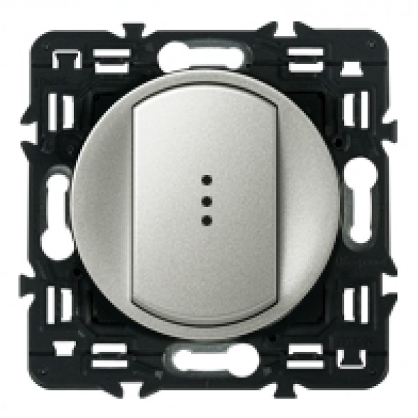 Legrand DIY Celiane Титан Переключатель на два направления с подсветкой 696949