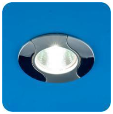 Купить Italmac Nautilus 51 0 21 Светильник встраиваемый MR16 1x50W GU5.3 мат.хром/хром/мат.хром