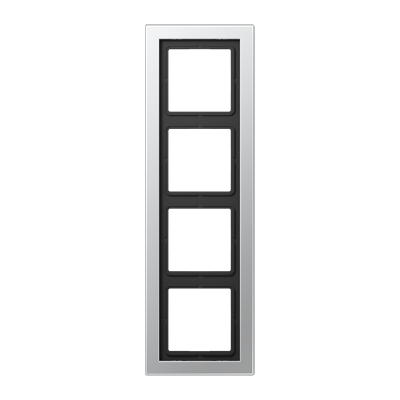 JUNG LSD Алюминий Рамка 4-ая (лакированный) ALD2984-L