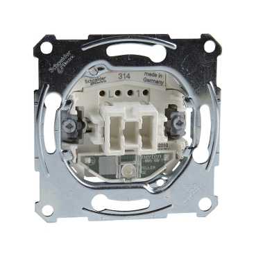 Купить SE Merten Механизм переключателя 1-клавишного с подсветкой, сх.6, 16AX MTN3606-0000