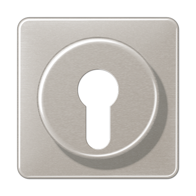 JUNG Крышка для выключателя с замком платина CD528PT