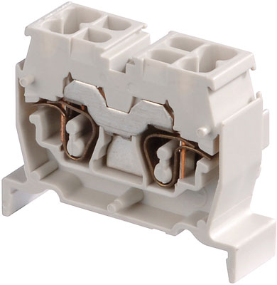 ABB DS2,5/10.4L Клеммник пружинный. 2.5мм.кв. серая 1SNA290231R0600