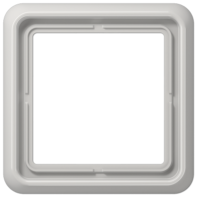 JUNG CD 500 Светло-серая Рамка 1-ая CD581LG