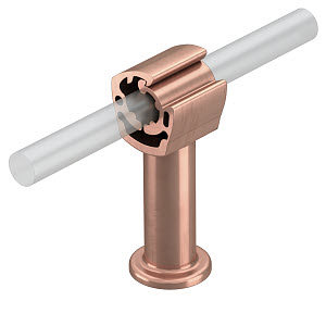 Купить OBO Bettermann Универсальный держатель для круглых проводников 8-10 мм, мон.высота 55 мм, полиамид, медный цвет 5207762