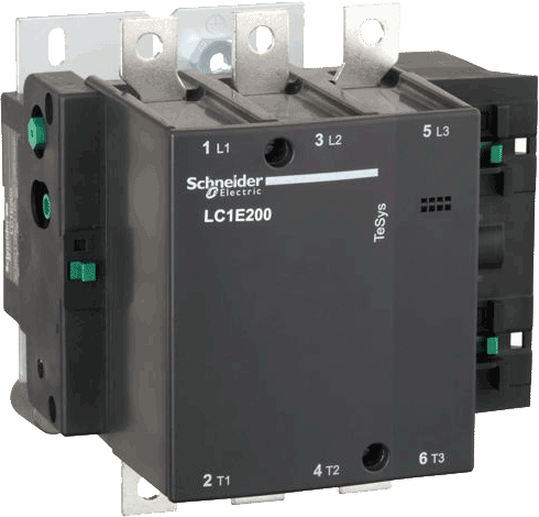 Купить SE EasyPact TVS TeSys E Контактор 3Р 200A 380В AC3 380V AC 50Гц LC1E200Q5