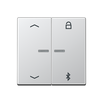 JUNG Таймер универсальный Bluetooth «стрелки», алюминий A1751PBTAL