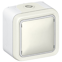 Legrand Plexo Белый Вывод кабельный с зажимом 069779