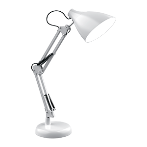 Gauss Светильник настольный модель GTL003 60W 220-240V E27 белый струбцина и основание 1/12 GT0031