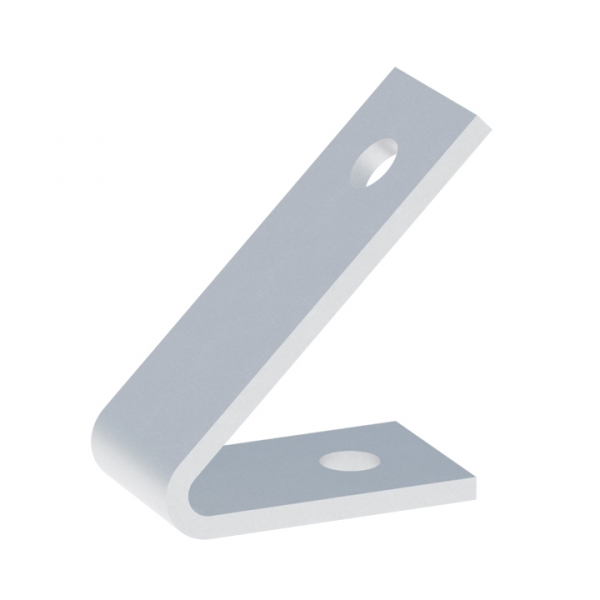 EKF PROxima STRUT-пластина угловая 45гр. 4 отверстия HDZ