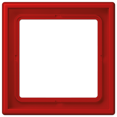 JUNG LS 990 Рамка 1-ая Rouge vermillon 31(32090) LC98132090