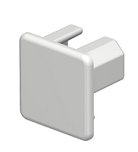 Купить OBO Bettermann Заглушка торцевая кабель-канала WDK 20x20 мм, ПВХ, светло-серый RAL7035 6183611