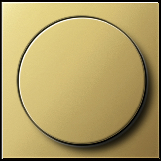 Gira S-55 Латунь Накладка светорегулятора поворотного 0650604