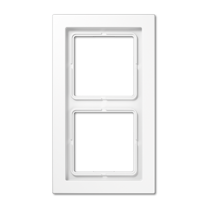 JUNG LSD Белая (термопласт) Рамка 2-ая LSD982BFWW