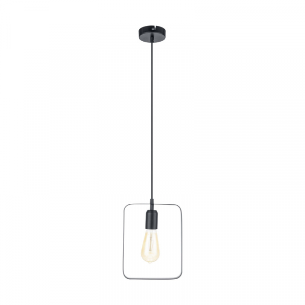 Eglo Подвес BEDINGTON, 1х60W(E27), L200, H1100, сталь, черный 49776 Eglo Подвес BEDINGTON, 1х60W(E27), L200, H1100, сталь, черный 49776