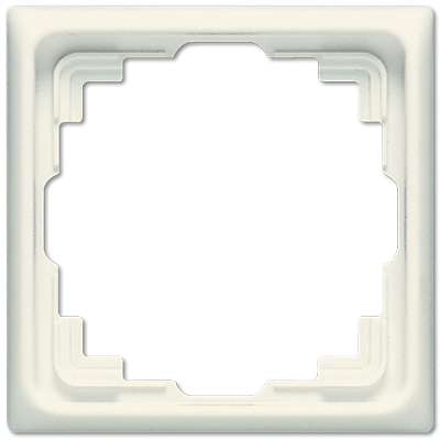 JUNG Рамка для инсталляции в кабельных каналах, однократная слоновая кость CD581KW