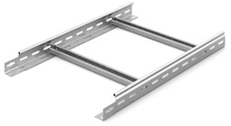 OSTEC Лестничный лоток замковый 400х50х6000, толщ. 1,2 мм, Сендзимир цинк